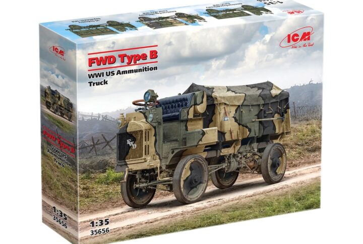 Збірна модель ICM - FWD Type B, американський транспортер боєприпасів 1СВ (35656)