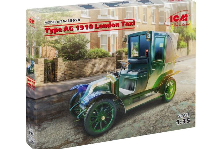 Збірна модель ICM - Лондонське таксі тип AG 1910 (35658)