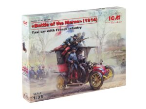 Збірна модель ICM - «Битва на Марні» (1914), Таксі з французською піхотою (35660)
