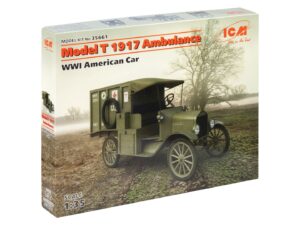 Збірна модель ICM - Модель T 1917, Американський санітарний автомобіль 1 Світової війни (35661)
