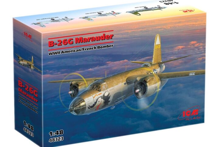 Збірна модель ICM – B-26G Marauder