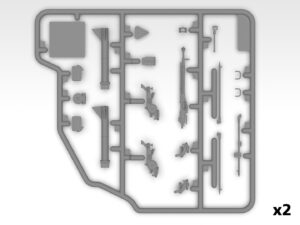 Збірна модель ICM – ДШКМ з опорою-триногою (арт. 35747)