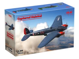 Збірна модель ICM – «Полонений Хейнкель» Heinkel He 111H-20 (арт. 48268)