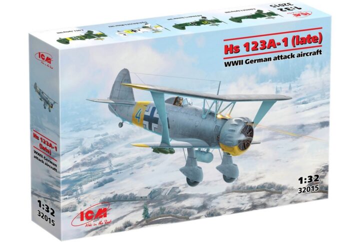 Збірна модель ICM – Henschel Hs 123A-1