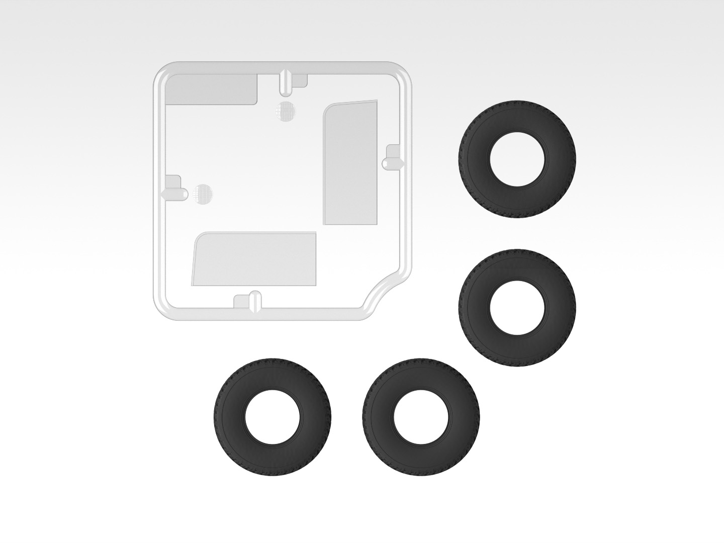 35435 HMMWV m5 + m6 (tyre)x4 E F