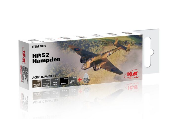 Набір акрилових фарб для HP.52 Hampden