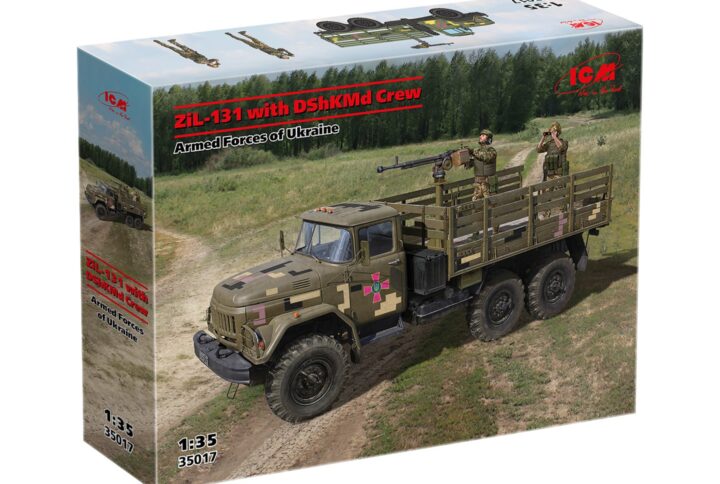 ЗіЛ-131 ЗСУ з ДШКМ та розрахунком (ICM 35017, 1:35)