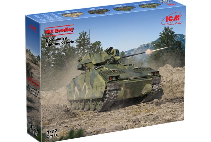 Збірна модель ICM - M3 Bradley, Бойова розвідувальна машина США (72913)