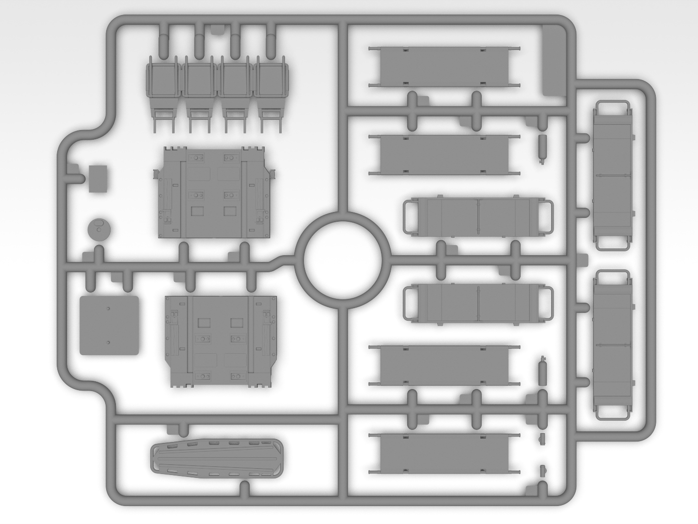 48365 UH 60 Medevac interior x t N