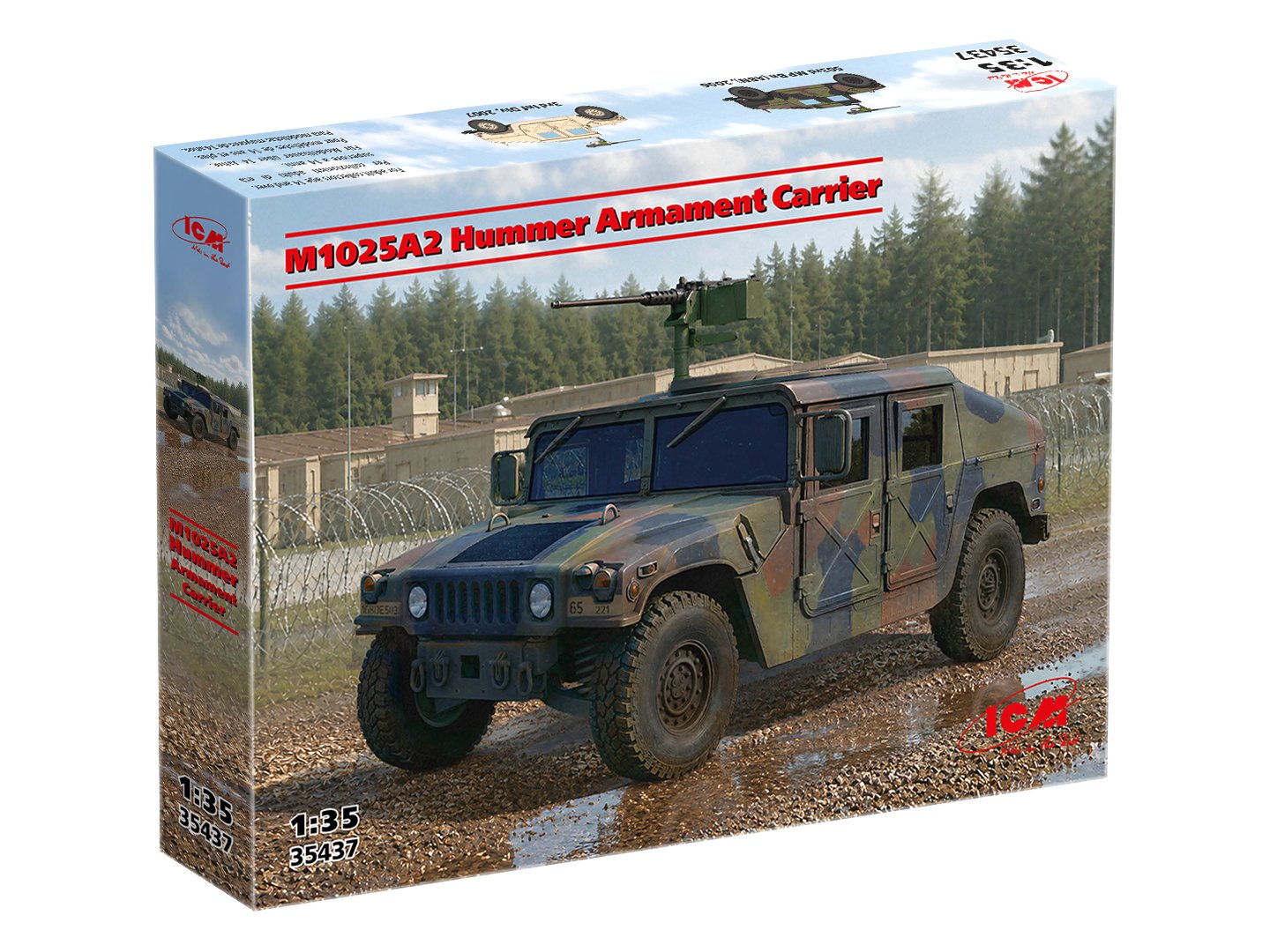 Збірна модель ICM носій озброєння M1025A2 Hummer – масштаб 1:35 (35437)